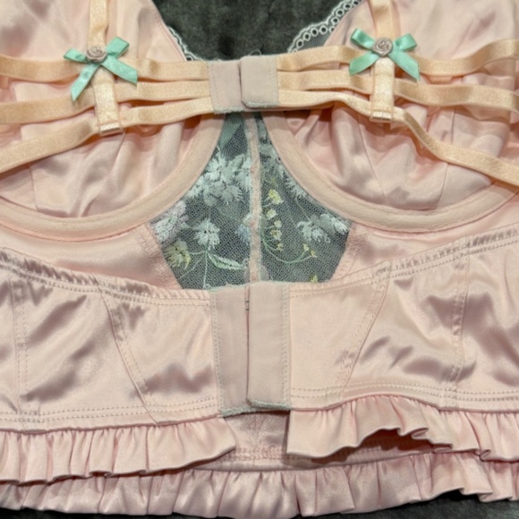 New! For Love & Lemons Midsummer Floral Bustier 31258 - Picture 10 of 15